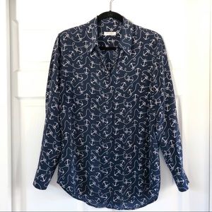 Equipment Silk Button Down